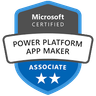 Microsoft Certified · Power Platform App Maker Associate